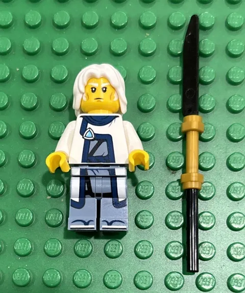 Lego 71871 Ninjago Master Ivo Minifigure With Staff Weapon   Legends