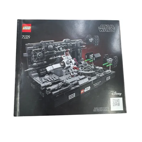 LEGO 75329 Death Star Trench Run Diorama Instruction Manual 2022