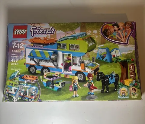 RETIRED LEGO 41339 Friends Mia's Camper Van NEW, Factory Sealed