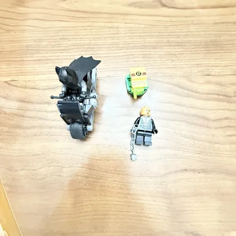 Lego The Riddler And Batman Lego Figures Batman Bat Cycle Rare