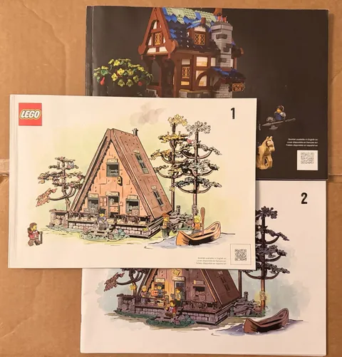 LEGO Ideas Instruction Booklets LOT of 3