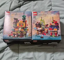 LEGO NINJAGO City Micro NINJAGO City Markets 40706 & NINJAGO City Gardens 40705