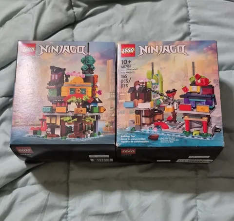 LEGO NINJAGO City Micro NINJAGO City Markets 40706 & NINJAGO City Gardens 40705