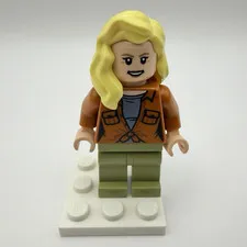 LEGO Jurassic World Dr. Ellie Sattler - part jw082 - 1pc