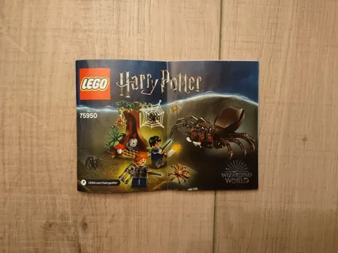LEGO Harry Potter- Aragog's Lair - Manual Only- 75950