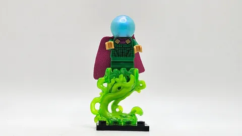 LEGO authentic Mysterio sh0681 Marvel Spider-Man 76174 Sinister Six smoke base