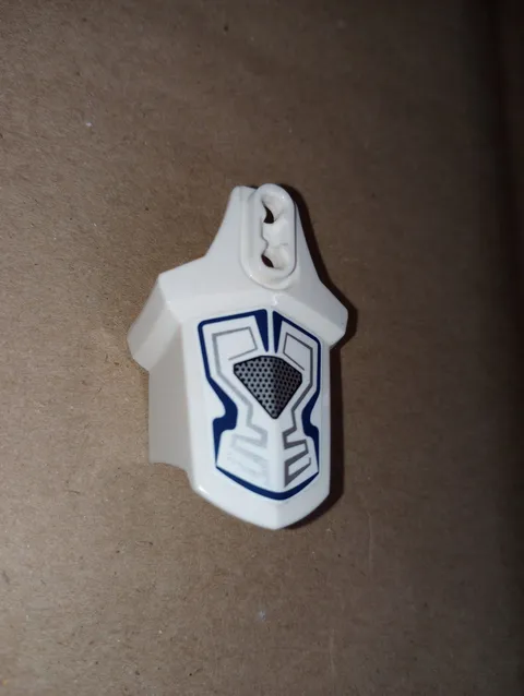 1 Lego part 90650pb001 Hero Factory Shoulder Armor Kopaka Master of Ice white st
