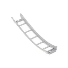 1x LEGO Roller Coaster Track Ramp Light Gray 6 Bricks High Rail 6185392 26559