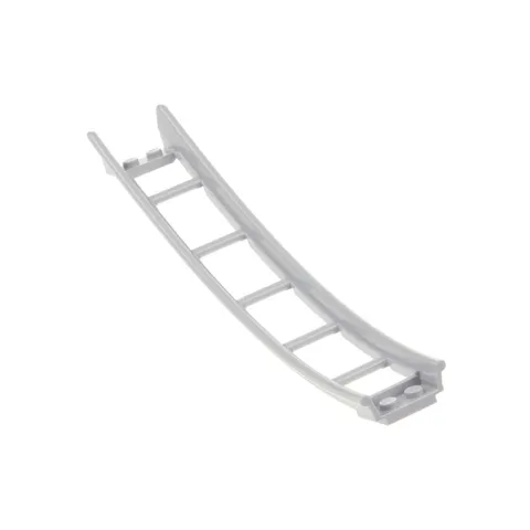 1x LEGO Roller Coaster Track Ramp Light Gray 6 Bricks High Rail 6185392 26559