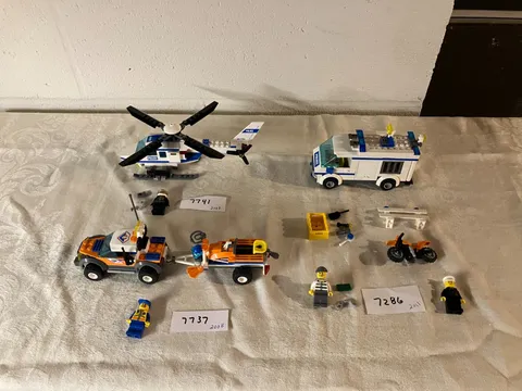 2008-2011 LEGO Lot of 3 Sets (7737, 7741, 7286) 100% Comp except Some Stickers