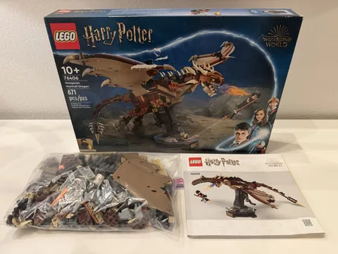 LEGO Harry Potter: Hungarian Horntail Dragon (76406) - COMPLETE + Box & Manual