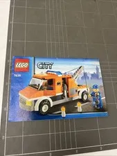 VINTAGE TOY LEGO MANUAL INSTRUCTIONS BOOKLET ART CITY 7638