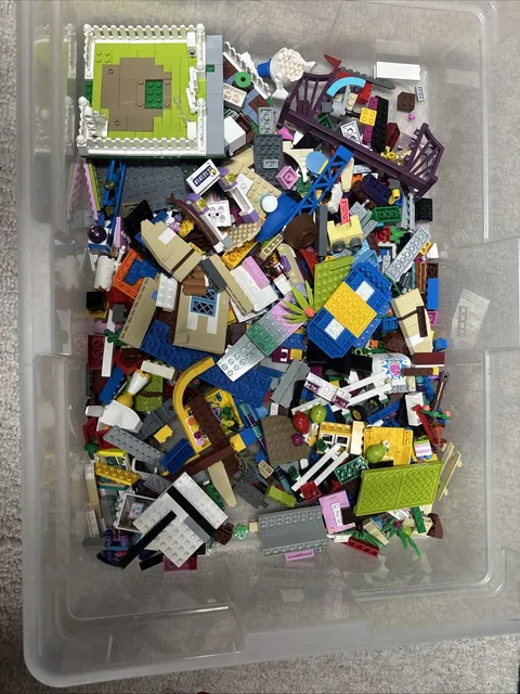 3 Pounds Of Mixed Lego Pieces
