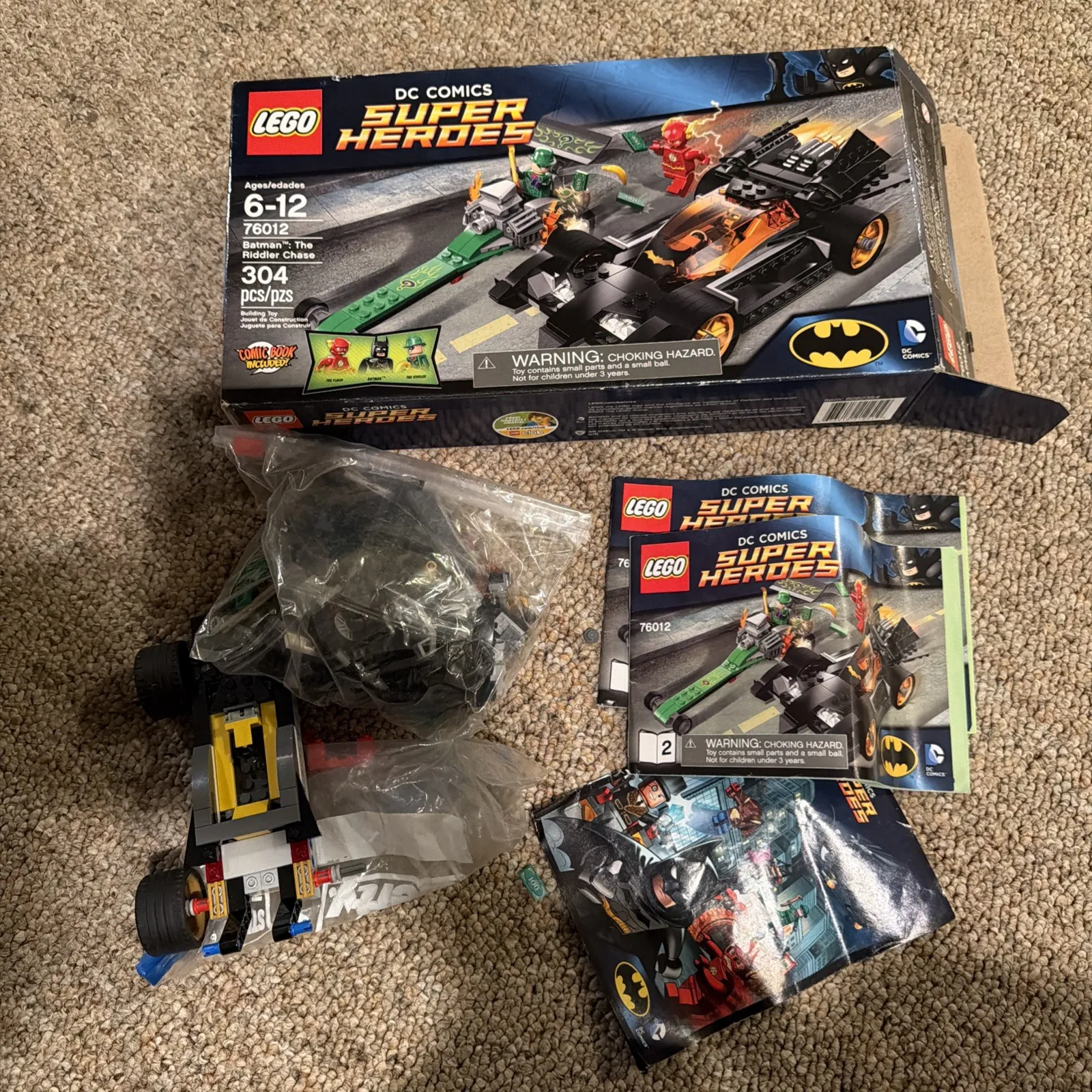 LEGO DC Comics Super Heroes 76012 Batman: The Riddler Chase 304pcs (2014)