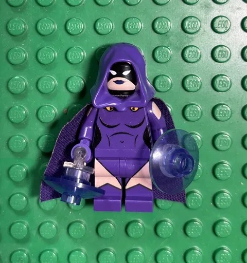 LEGO Teen Titans DC Raven Custom Minifigure- Printed On Real Bricks