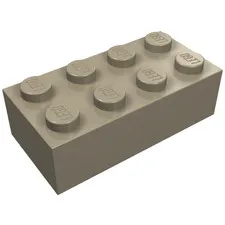 25x LEGO® Part 3001 - Brick 2 x 4