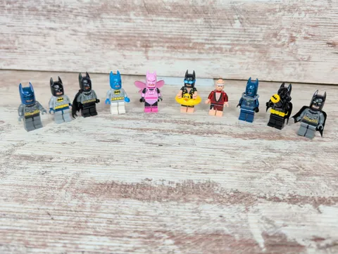 LEGO Batman Mini-figure Lot of 10 Fairy, Vacation, Lobster