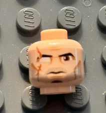 LEGO Star Wars Minifigures Figures WolfPack Clone Commander Wolffe 7964 Head