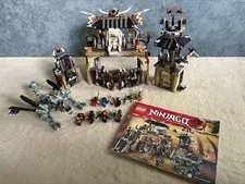 LEGO NINJAGO Hunted Dragon Pit 70655 In 2018 Used Retired W/Manual As Is