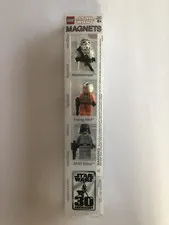 Lego Star Wars Minifigures 30th Anniversary  Magnets  Stormtrooper Y-wing Pilot