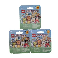 3 LEGO Minifigures Lot Series 28 (Sealed) Animals 71051
