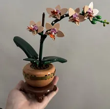 LEGO Icons Botanical Mini Orchid 10343 Set With Manual