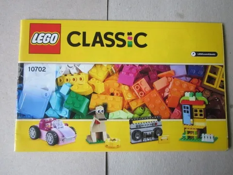 Lego Classic 10702 Building Instructions Instruction