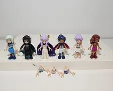LEGO Elves Minifigure Lot Noctura Skyra Rosalyn Azari Naida Aira