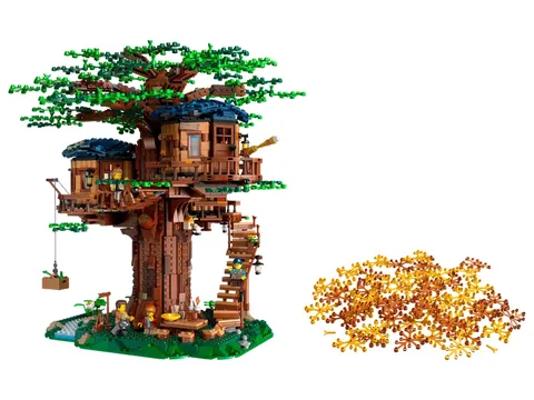 LEGO Ideas Tree House 21318, BRAND NEW SEALED dented box