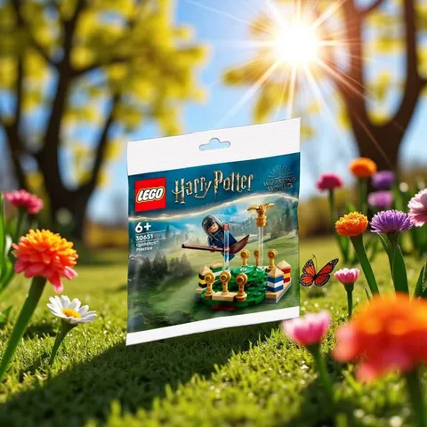 Building Blocks Quidditch Practice Minifigures Set Toy