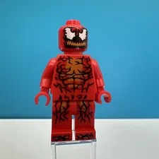 LEGO Carnage Minifigure sh0632 Spider-Man Marvel Super Heroes 76163