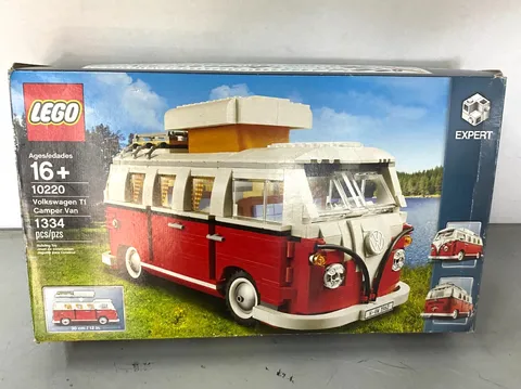 LEGO Creator Volkswagen T1 Camper Van Set 10220 1334 pcs Vintage Vehicles OB