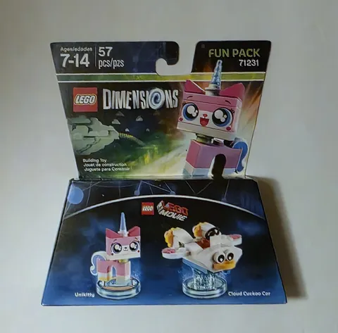 NEW LEGO DIMENSIONS THE LEGO MOVIE UNIKITTY FUN PACK - 71231