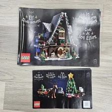 Lego Elf Club House MANUAL ONLY 10275