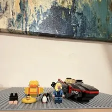 LEGO Batman RARE Black Canary minifig, red eye penguin 7090 + vehicles and more