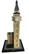 LEGO ARCHITECTURE Big Ben 21013 COMPLETE WITH MANUAL & BOX