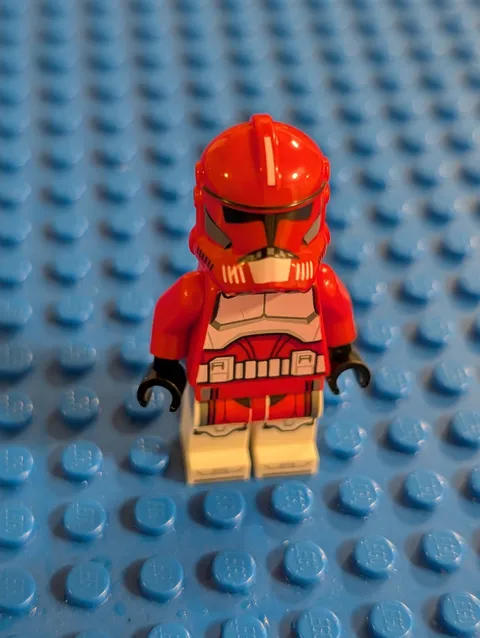 LEGO Star Wars - Clone Commander Fox, Coruscant Guard Phase 2 75354 SW1304 Mint