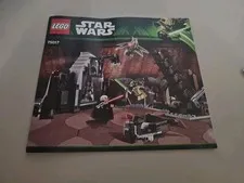 Lego 75017 Star Wars Duel On Geonosis Instruction Booklet Directions Manual Only