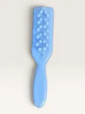 SuperStar Barbie Vintage BLUE Brush LOL OMG Clone Bratz Fashion Hairbrush LPS