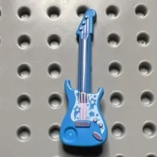 LEGO 11640pb04 Friends Electric Guitar Dark Azure