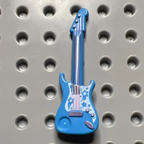 LEGO 11640pb04 Friends Electric Guitar Dark Azure