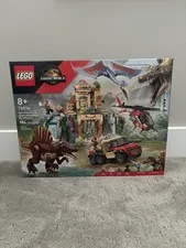 LEGO Jurassic World Spinosaurus & Quetzalcoatlus Air Mission Set 76976 SEALED