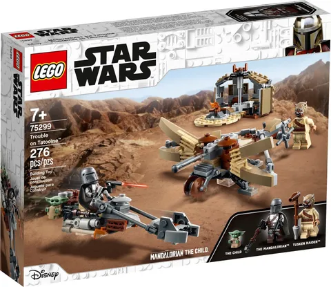 LEGO Disney Star Wars: Trouble on Tatooine Set 75299, The Mandalorian, Grogu