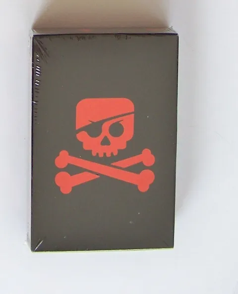 NEW, UNOPENED Lego Pirate Deck of Playing Cards SEALED skeleton skull crossbones