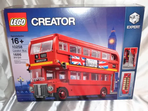 LEGO Creator Expert London Bus Model 10258 Building Set New Inner Bags