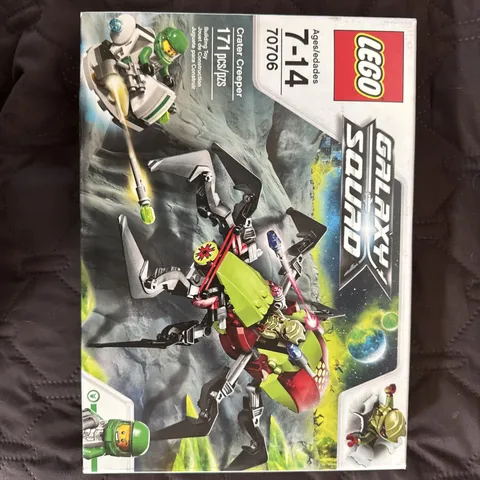VINTAGE retired LEGO GALAXY SQUAD SET #70706 CRATER CREEPER , FACTORY SEALED!