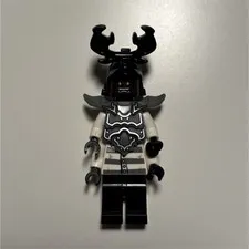 LEGO Ninjago Minifigure Giant Stone Warrior w/ Black Horned Antler Helmet