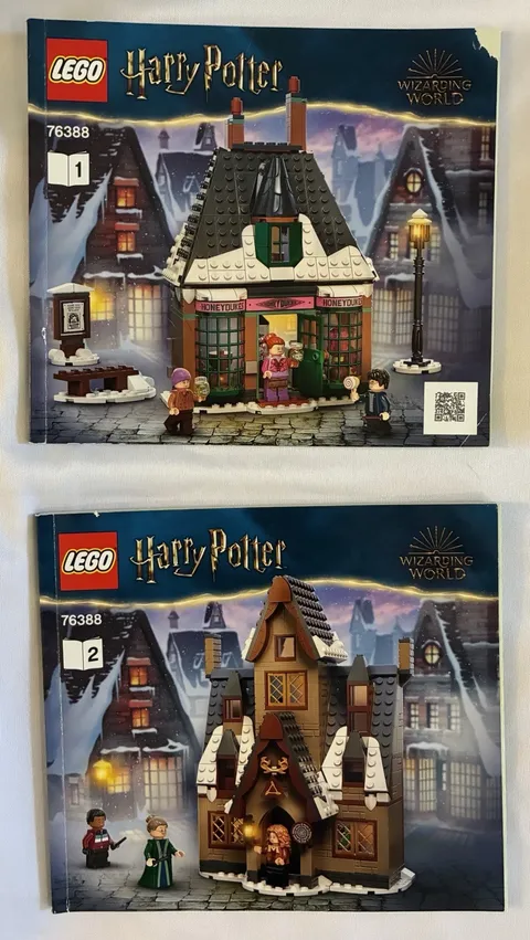 LEGO Hogsmeade Village Visit 76388 Harry Potter Illustrated Instruction Manual