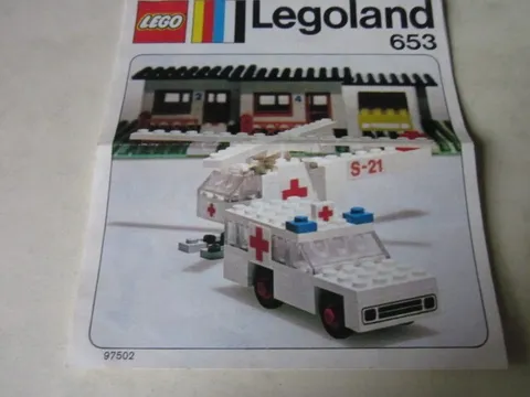 Lego Building Instructions Instruction Legoland 653