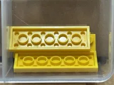 LEGO Parts - Yellow Plate 2 x 6 - No 3795 - QTY 5
